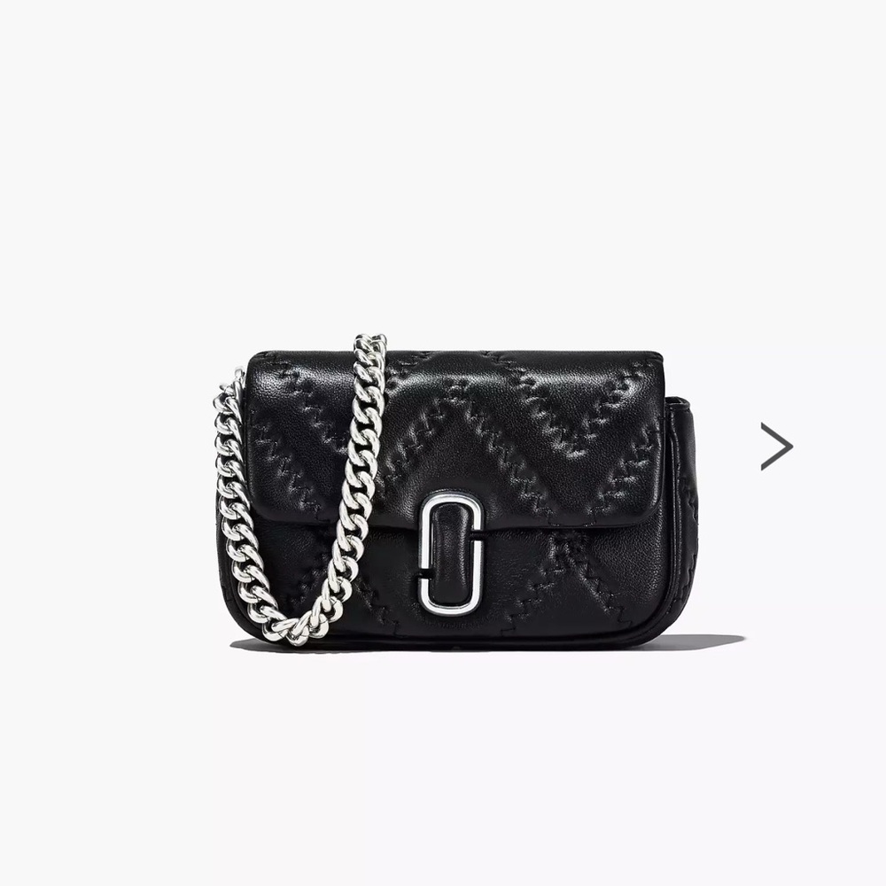 THE QUILTED
LEATHER J MARC MINI SHOULDER BAG